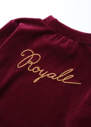 画像5: RoyalPussy　VELOUR HIGH NECK TOP (RED)