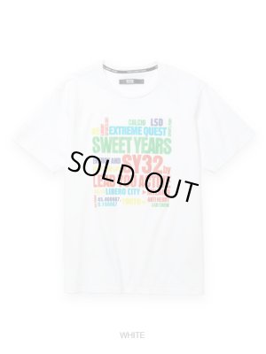 画像4: SY32 by SWEET YEARS  INK JET WORD TEE