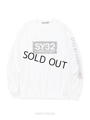 画像2: SY32 by SWEET YEARS  HEART BOX LOGO L/S TEE