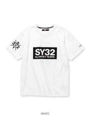 画像4: SY32 by SWEET YEARS  FLASH COLOR BOX LOGO TEE