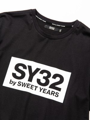 画像9: SY32 by SWEET YEARS  FLASH COLOR BOX LOGO TEE