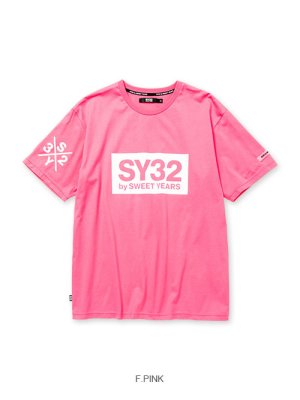 画像6: SY32 by SWEET YEARS  FLASH COLOR BOX LOGO TEE