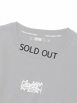 画像5: SY32 by SWEET YEARS  SPLASH HEART BACK PRINT TEE