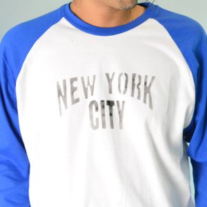 画像6: HARLEM ROUNGE ラグランステンシル7分袖Tee