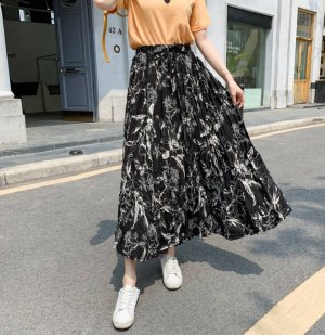 画像3: HARLEM ROUNGE フラワープリントスカート