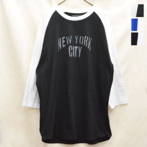 画像3: HARLEM ROUNGE ラグランステンシル7分袖Tee