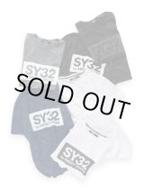 画像: SY32 by SWEET YEARS  EMBOSS CAMO BOX LOGO TEE